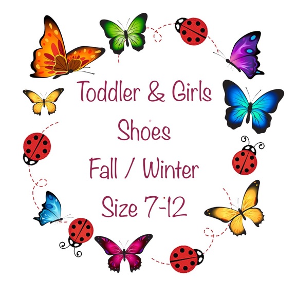 Girls Shoes Sizes 7-12, Fall / Winter - Picture 1 of 1